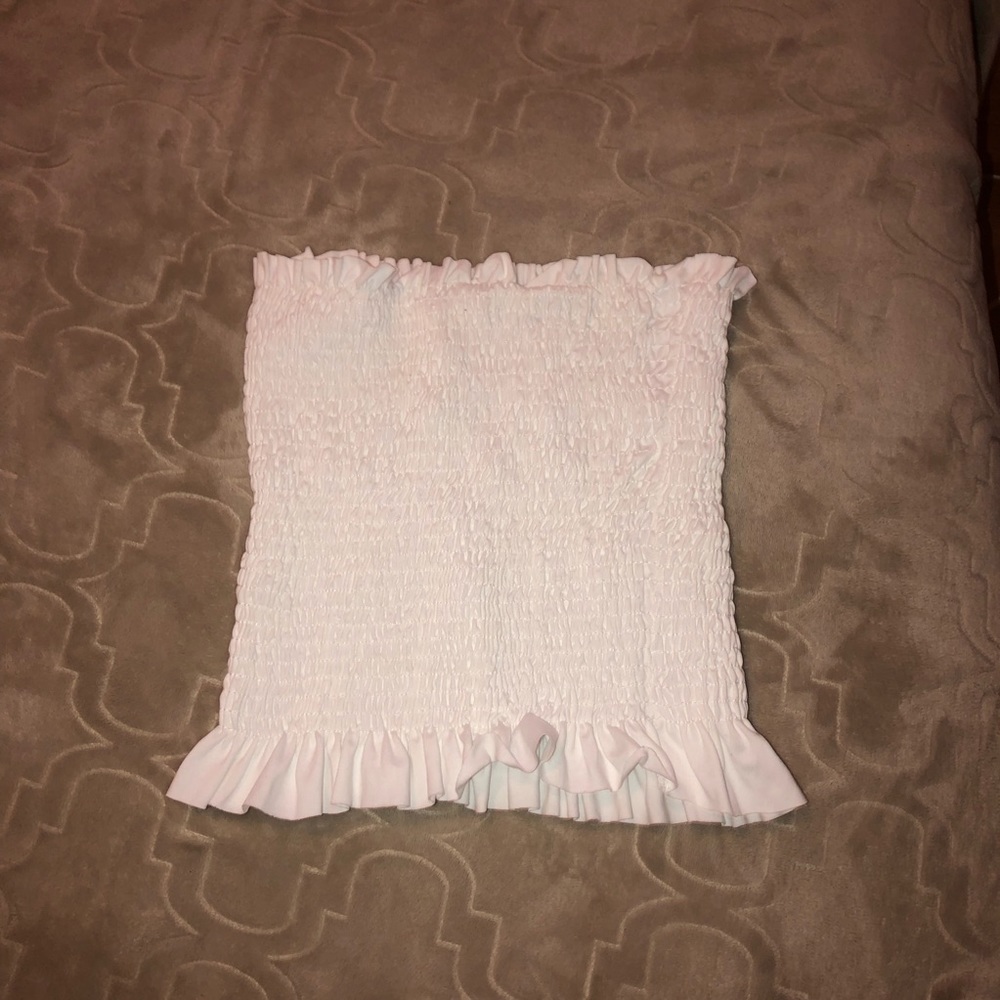 White tube top